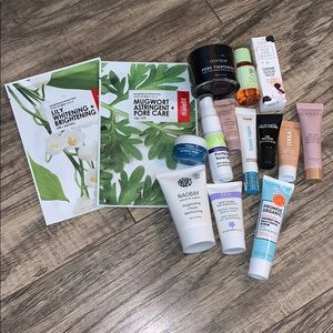 Assorted face products ♥️